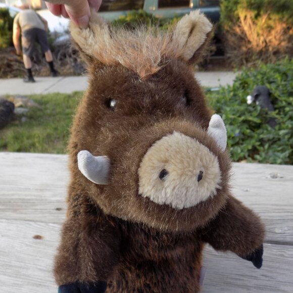 DAPHNE Warthog Handmade Toys,  Puppet Or Golf Club Cover - Picture 1 of 13